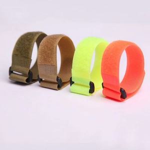 Adjustable Reusable Velcroes Strap <b>Hook</b> Strap Custom Color Width Length Custom logo Velcroes Strap - Product Image 3