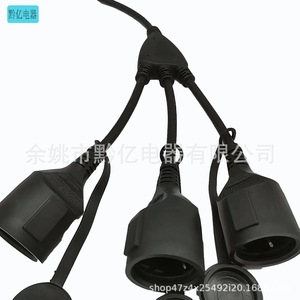 ปลั๊กไฟ 3 ช่อง IP65 วัสดุ PVC - Product Image 3