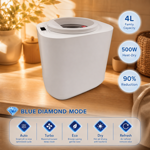 Compostador Eléctrico de Desechos de Alimentos, Máquina de Cocina de 4L, Acero Inoxidable, 0.75 HP, Temporizador Inteligente para Ciclo de Compostaje, Sin Olor, para Interiores del Hogar - Product Image 1