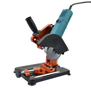 ZHCY <b>Angle</b> <b>Grinder</b> Stand High Carbon Steel Base Tabletop Mount For 45 Degree Cutting Precision Workbench Holder Bracket - Product Image 5