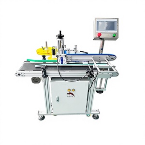 Máquina Etiquetadora Automática de un Solo Lado para Cajas de Cartón, con Sistema Inteligente de Embalaje con Perlas de Plástico, 220V, Funcionamiento Automático, Simple - Product Image 1