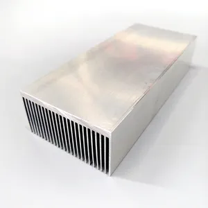 Disipador térmico de aluminio, superficie grande, 64(W)* 34(H)* 150 (L)mm