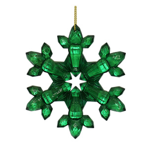 Chất Lượng Cao Long Lanh Acrylic Bông Tuyết Cây Giáng Sinh Tự Làm Đầy Màu Sắc Jewel Bông Tuyết Treo Đồ Trang Trí Rhinestone Trang Trí Nhà - Product Image 4