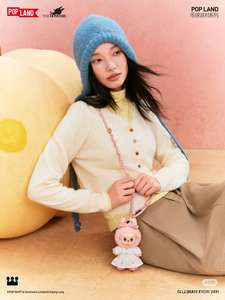 Hot Original POPMART Mokoko Tomber Dans Chandails Série Vinyle En Peluche Pendentif À La Mode Figurine Anime Figure En Peluche Pendentif En Peluche Jouet - Product Image 5