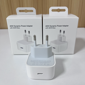 อะแดปเตอร์ชาร์จ iPhone17 40W Dynamic 60W Max Power สำหรับ iPhone พร้อมสายชาร์จ USB-C รองรับปลั๊ก EU US UK - Product Image 2