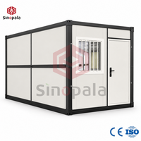 Maison conteneur pliable ADU de haute qualité avec structure en acier galvanisé pour projet de camp de travailleurs – Fournisseur direct de Chine