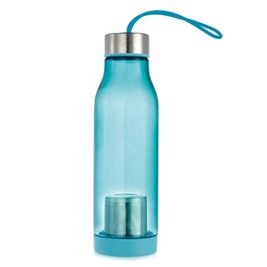 Botella <span class=keywords><strong>de</strong></span> <span class=keywords><strong>plástico</strong></span> para beber agua modelo Simple del fabricante <span class=keywords><strong>con</strong></span> Infusor <span class=keywords><strong>de</strong></span> té Vasos para el hogar <span class=keywords><strong>de</strong></span> acero inoxidable - Product Image 4