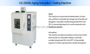 Camera di prova di invecchiamento anti-giallo accelerata di vendita calda su misura della fabbrica