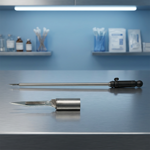 Couteau chirurgical manuel pour opération laparoscopique, instrument de gynécologie. - Product Image 1