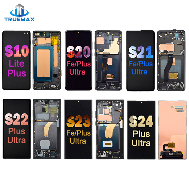 Mobile Phone Lcds for Samsung Galaxy S10 Lite S20 FE S20+ S21 S 21 S21+ S22 Ultra 5G Touch Screen Display Replacement