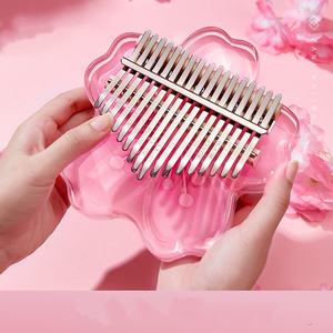 Piano de Dedo de Cristal Acrílico de Alta Calidad, 21/17 Tonos, Instrumento Musical Portátil Mini para Principiantes y Amantes de la Música - Product Image 2