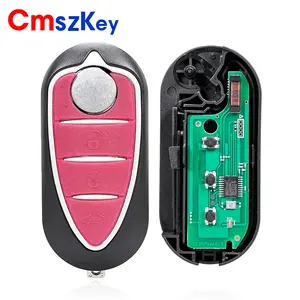 For Alfa Romeo 2010 Giulietta 2008 Mito 3 Buttons Remote Car Key Fob 433Mhz PCF7946 M System D System