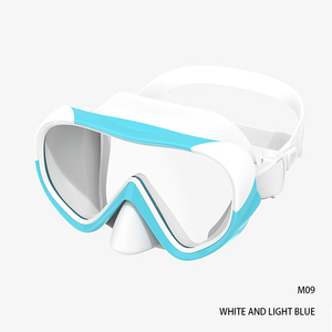 Produsen profesional dewasa lensa kaca Tempered Matte silikon tahan air Gratis masker Selam - Product Image 3
