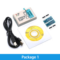 Dernière Version EZP2019 de programmeur SPI USB haute vitesse Support24 25 93 EEPROM 25 puce BIOS Flash ensemble complet avec prise adaptateur