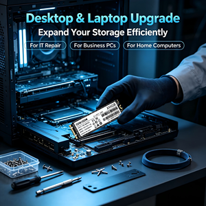 高速 M.2 NGFF SSD 具有卓越的读写性能和可靠的存储能力，适用于日常计算任务 - Product Image 1