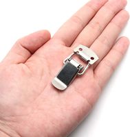 Loquet à bascule miniature en acier inoxydable pour boîtes à outils, étuis, coffres