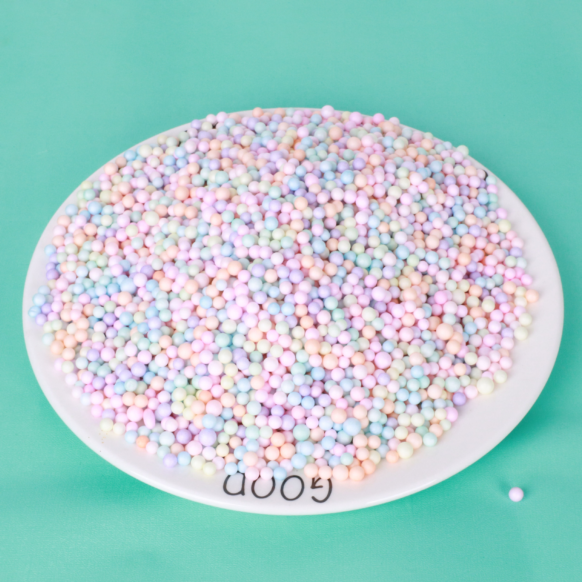 Macarons, 4-6mm, colorés, 18-20g