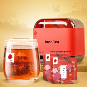 Beijing Tongrentang Rose Black Tea 21g Té DE SALUD Aliviar <span class=keywords><strong>la</strong></span> depresión del hígado Calmar las emociones Calmar el estómago Hierbas TCM - Product Image 2