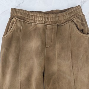 <span class=keywords><strong>Pantaloni</strong></span> Jogger Larghi Vintage Lavati <span class=keywords><strong>Marroni</strong></span> di Alta Qualità, Personalizzabili, in Cotone Pesante, Stile Streetwear, con Elastico in Vita, Casual - Product Image 3