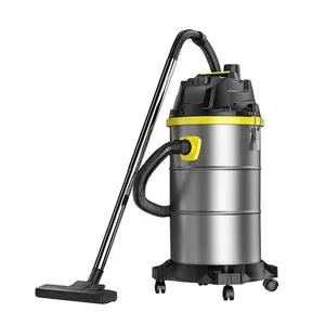 wet and dry vacuum cleaner Heavy Power Large Capacity filtration cyclone Industrial vacuum cleaner with wheel