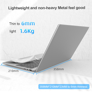 Giá rẻ Thương hiệu Mới 15.6 inch Intel Celeron n5095 Máy Tính Xách Tay PC DDR4 8GB 16GB RAM 512G 1t 2t SSD OEM nhà trường kinh doanh máy tính xách tay - Product Image 6