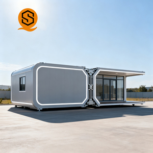 Shinestone 20ft 40ft Modular thép container nhà Apple cabin nhà khách văn phòng Pod cho căn hộ sử dụng nhà vệ sinh trong nhà bao gồm - Product Image 4