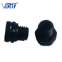 Voir e-PTFE Snap-in Rond Noir Plastique IP67 IP69K Étanche Pressing Air Vent Plug Balance Pressure Valves