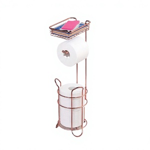 ที่วางกระดาษทิชชูโลหะดีไซน์ใหม่ล่าสุด สำหรับอุปกรณ์ครัวและห้องน้ำ - Product Image 1