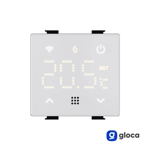 Gloca WiFi โครโนเทอร์โมตอัจฉริยะพร้อมหน้าจอสัมผัส230V ใช้ได้กับการรวมแอป Tuya ในห้องนั่งเล่น-ผลิตภัณฑ์สมาร์ทโฮม - Product Image 4