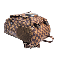 Altavoz Inalámbrico Portátil CH-M805 con Bluetooth, Banco de Energía y Radio FM, Woofer Estéreo con Bajos Profundos, Altavoz Activo para Mochila de Exterior