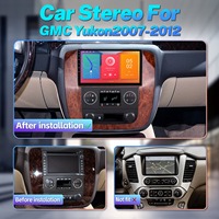Autoradio Android 10 avec GPS intégré, lecteur CD et TPMS pour GMC Yukon/Acadia/Tahoe, Chevy Tahoe/Suburban, Buick Enclave 2007-2012