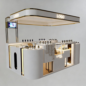 Espositore per Cosmetici, Scaffale per Profumeria, Vetrina Espositiva, Attrezzatura Decorativa per Negozi di Bellezza - Product Image 1