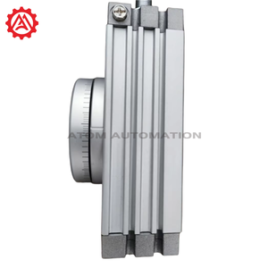 Actuador rotativo neumático de la serie SMC MSQB30A MSQ con ángulo de rotación ajustable para posicionamiento de piezas de trabajo en automatización - Product Image 1