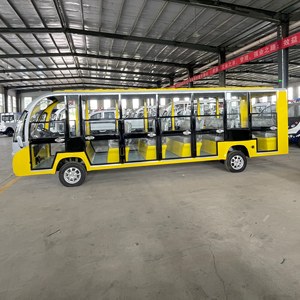 16 posti a batteria, veicolo cittadino passeggeri a 20 posti, navetta turistica, Mini Bus turistico elettrico - Product Image 4