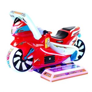 Équipement de jeu d'arcade de course de moto électrique pour enfants d'intérieur, en plastique PP, à monoplace, à monnayeur, du fabricant - Product Image 5