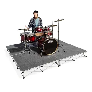 Performance Stage Portable Gebrauchte Drum Riser zu verkaufen