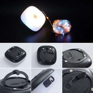 <span class=keywords><strong>Vente</strong></span> directe usine – Lampe LED de <span class=keywords><strong>camping</strong></span> très populaire avec rangement magnétique pour ruban à mesurer, 2 modes d'éclairage, bande lumineuse LED - Product Image 2