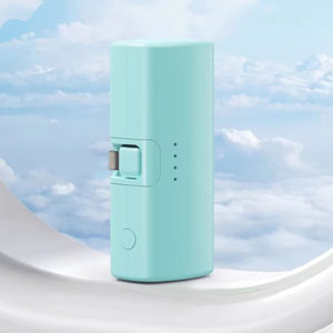 Cargador portátil de emergencia de carga rápida móvil personalizado 5000mAh Mini banco de energía de cápsula con linterna Led - Product Image 6