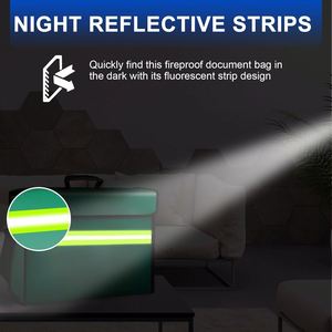 Organizador de Documentos de Gel de Sílice de 10 Capas, Resistente al Fuego y al Agua, con Cierre, Aislamiento Térmico, Portátil, para Viajes y Hogar - Product Image 5