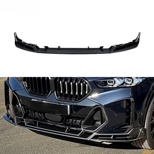 Spoiler avant en fibre de carbone sèche pré-imprégnée brillante, kit aérodynamique, pièces de tuning extérieur pour BMW G06 X6 LCI <span class=keywords><strong>2023</strong></span> 2026 - Product Image 1