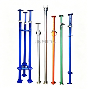 Étai de soutènement <span class=keywords><strong>en</strong></span> acier avec plaques de base carrées, <span class=keywords><strong>en</strong></span> forme de papillon et <span class=keywords><strong>en</strong></span> <span class=keywords><strong>U</strong></span> <span class=keywords><strong>en</strong></span> option, adapté à diverses conditions de construction au sol - Product Image 3