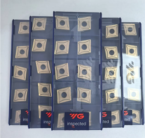 Cnmg160608เครื่องตัด CNC คาร์ไบด์ <span class=keywords><strong>Yg1</strong></span> Yg3125เหลี่ยมสำหรับงานกลึงภายนอกมีในสต็อก - Product Image 2
