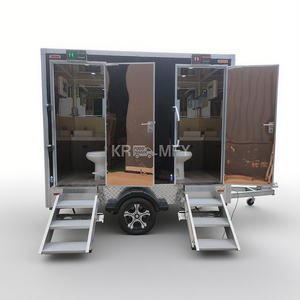 Camping mobile 2025 avec climatisation, toilettes et douche, remorque de salle de bain - Product Image 1