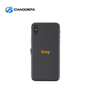 <b>iPhone</b> <b>X</b> Battery Middle Bezel Housing Back Cover Metal 5.8 Inch Space Gray <b>Silver</b> - Product Image 1