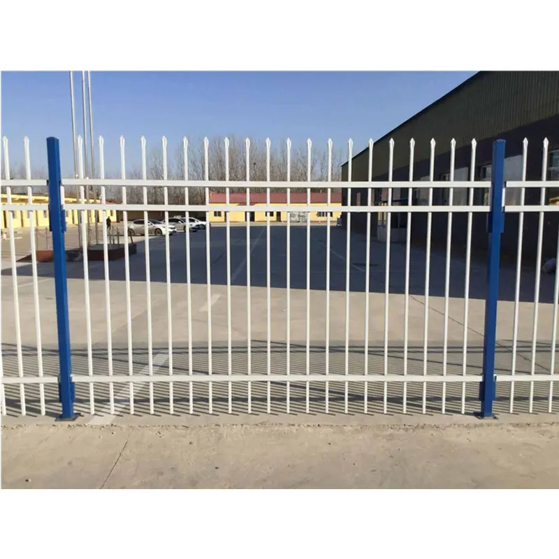 Fashionable Eco-Friendly Outdoor Metal Security Fence Aluminium Metal Palisade Fence Corrosion And Rust Prevention Metal Railing
