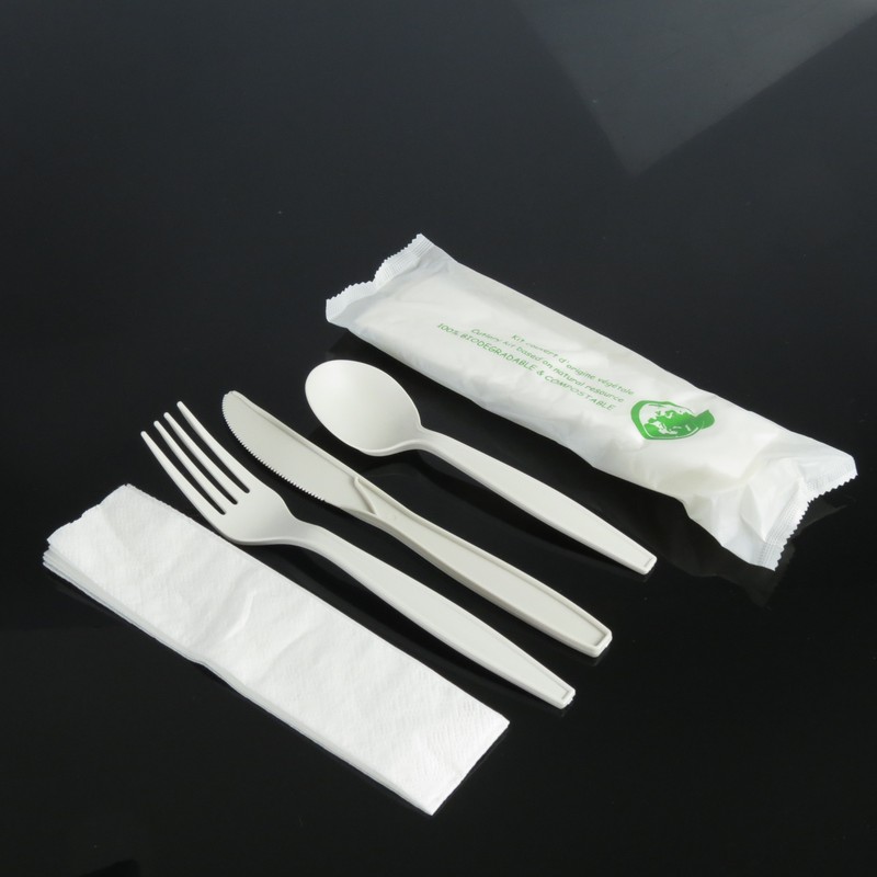 Individually Wrapped 7 Inch Biodegradable PLA