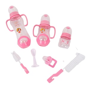 Tetinas de silicona para alimentación y lactancia de bebés, biberones de leche para recién nacidos, conjuntos de biberones para bebés, biberones de alimentación complementaria para niños - Product Image 1
