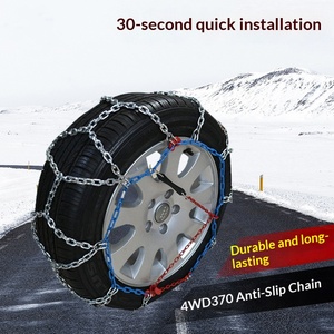 Chaînes à <span class=keywords><strong>neige</strong></span> en acier allié de haute qualité de la série KN, chaînes antidérapantes pour pneus de voiture, vente en gros d'usine - Product Image 5