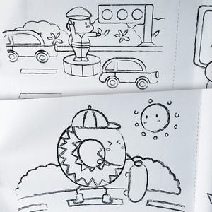 Papier à dessin et à croquis blanc 70/80 g/m² en rouleau pour enfants, très demandé - Product Image 2