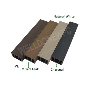 Ngoài trời WPC hình ống cột 50 mm x 100 m x 2.9 m nước/độ ẩm bằng chứng WPC cột trong nhà hình ống phân vùng - Product Image 5